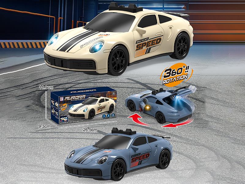 B/O Lift Rotating Racing Car - Porsche