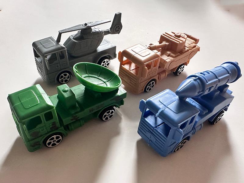 Pull Back Military Truck