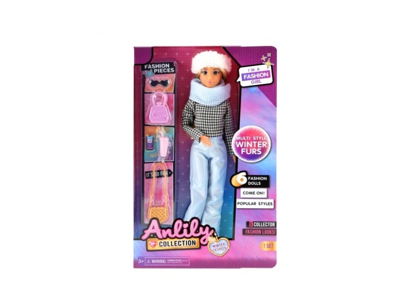 11.5-Inch Solid Doll (Brown Skin Color)