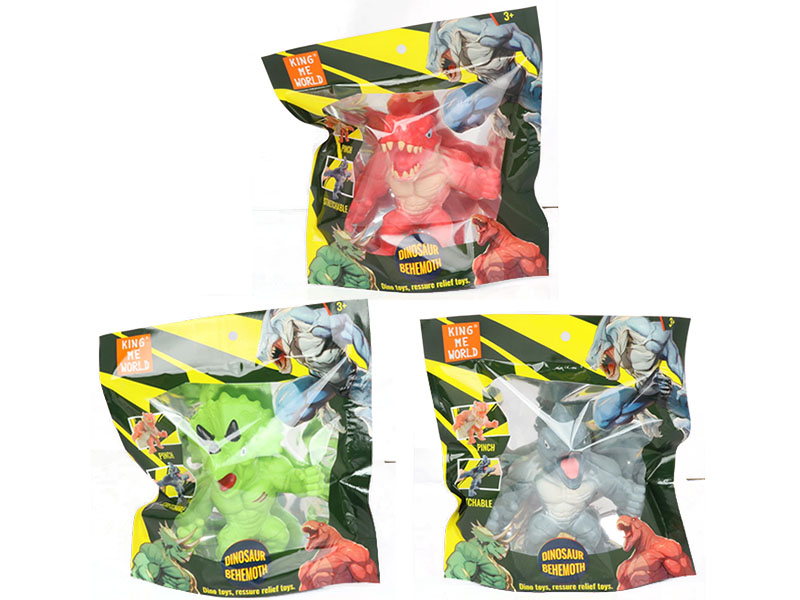 Soft Plastic Dinosaur Action Figure