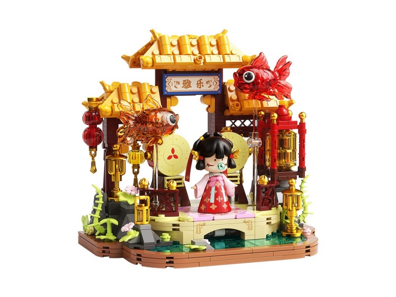 Building Block: Tk146 Carp Rhythm Clear Lamp