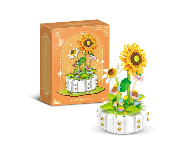 Sunflower Building Blocks 470pcs
