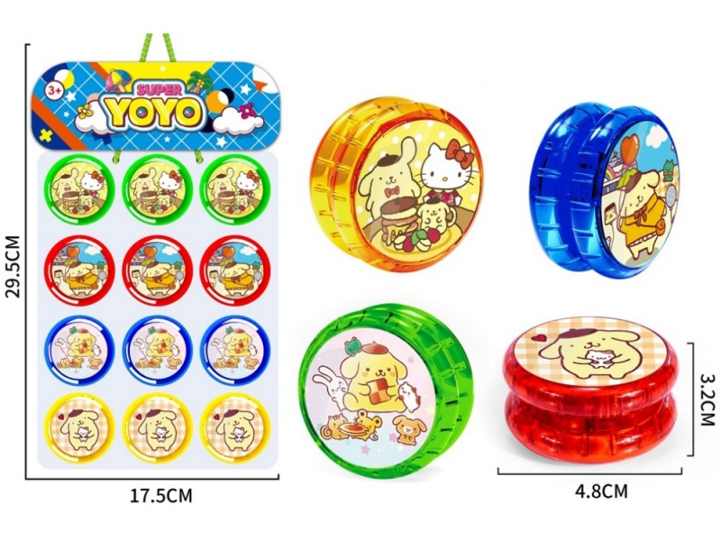 Pudding Dog Yo-Yo (12Pcs)
