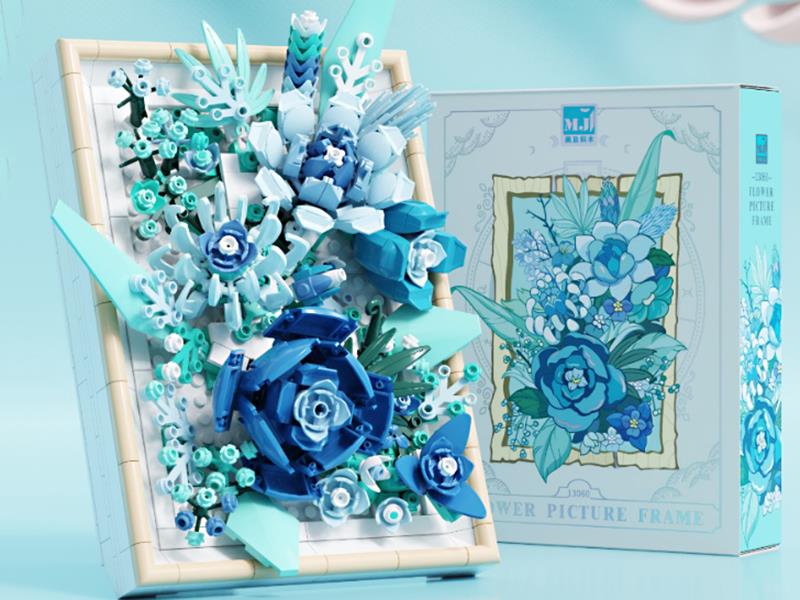 Flower Picture Frame Building Blocks 756pcs