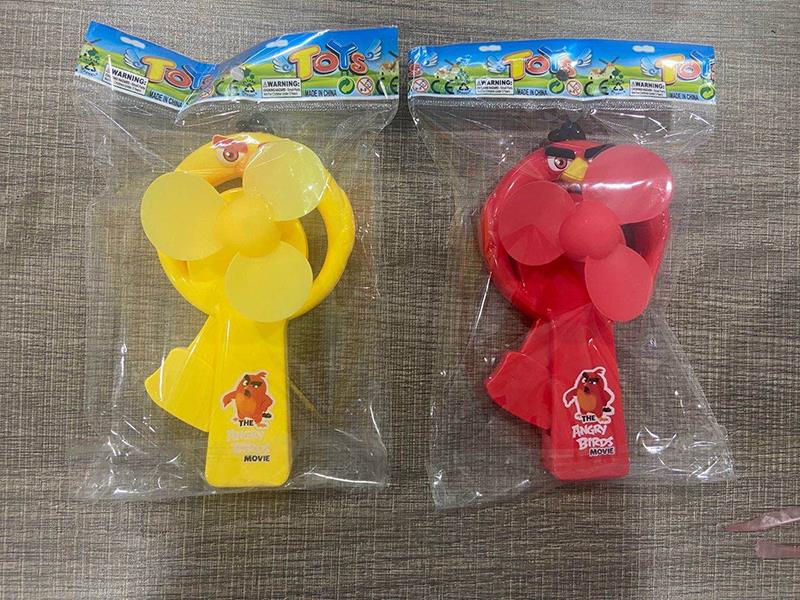 Angry Birds Hand-Pressed Fan