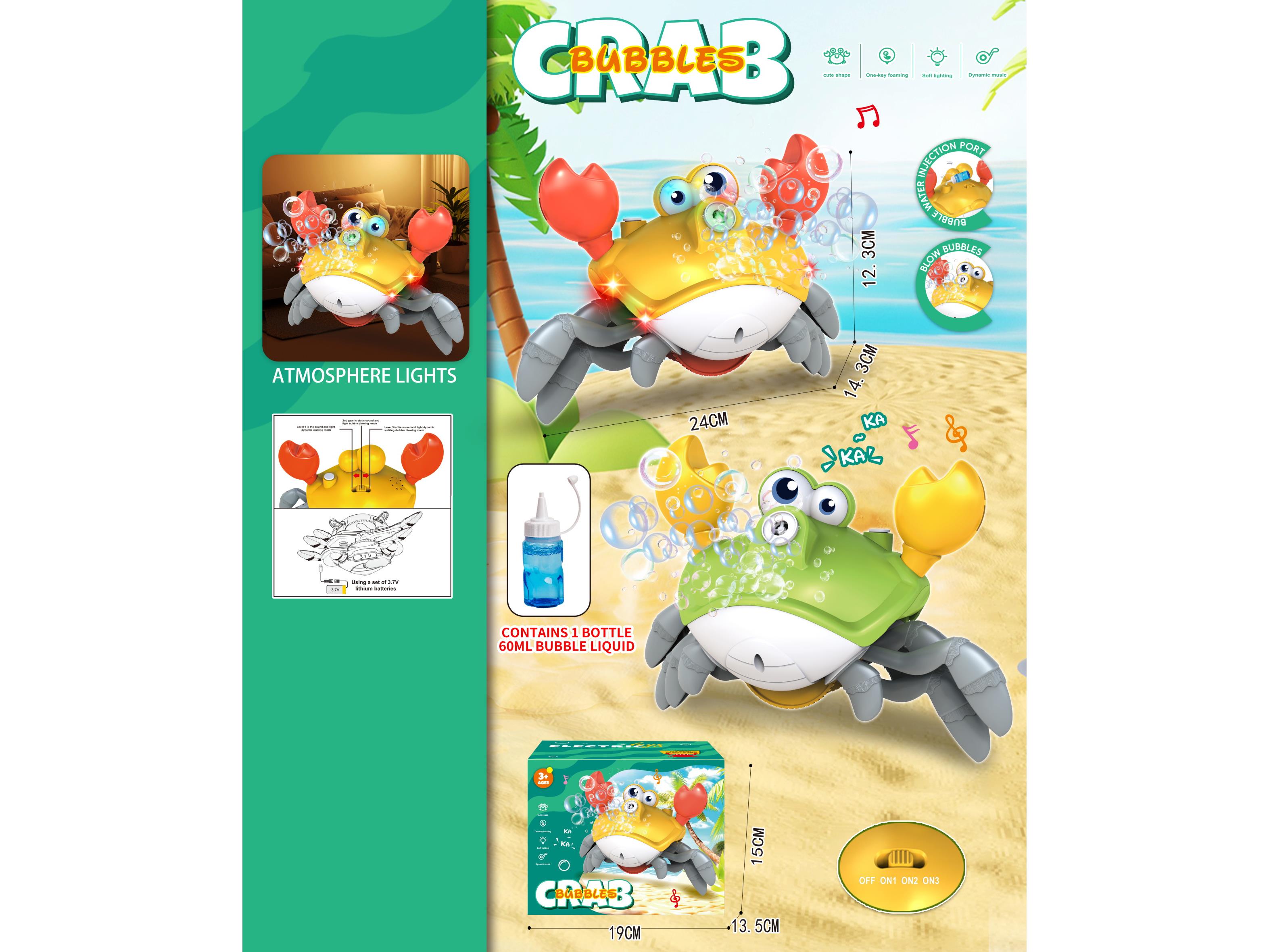 Bubble Crab Charging Version (Includes Battery 400Mah 3.7V)