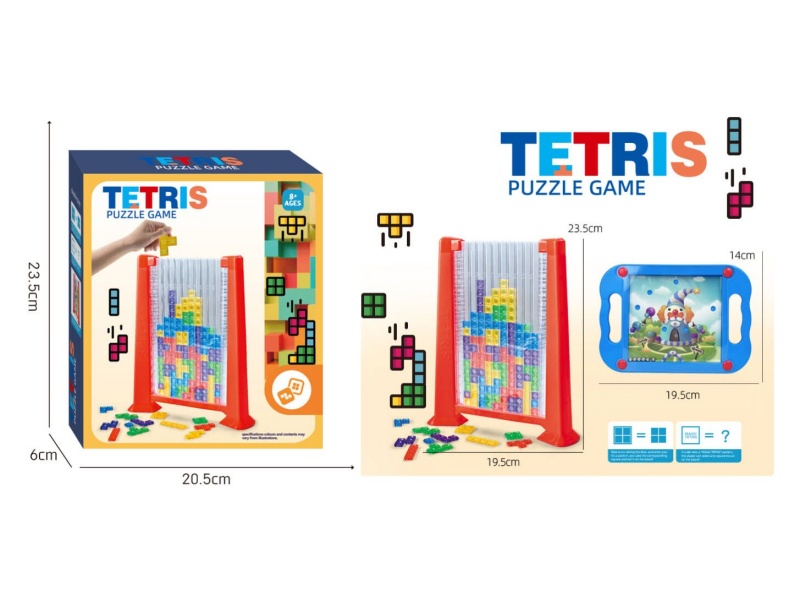 Tetris Puzzle Game + Balance Ball Game