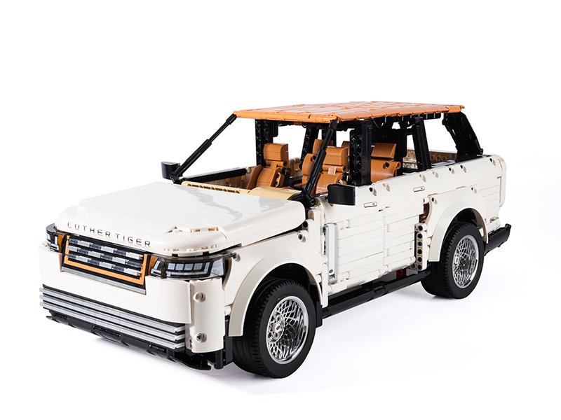1:8 Range Rover Car Model Building Blocks 3180PCS