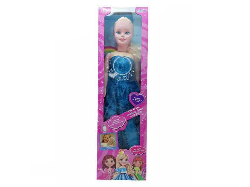 80cm Fashion And Walking Doll With Music(2xAG3 Batteries)