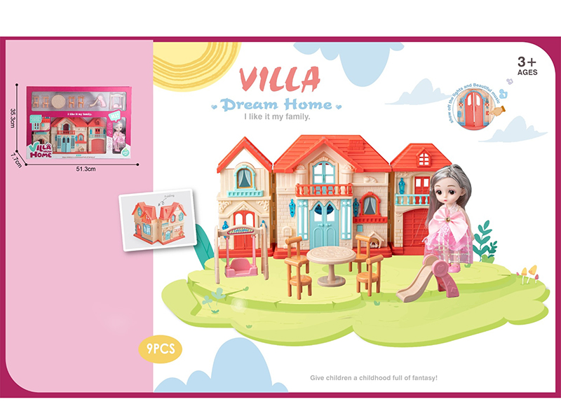 The "Light Villa" House Play Set