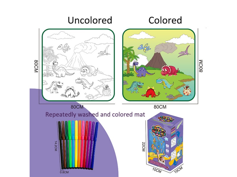 Graffiti Blanket Dinosaur Style