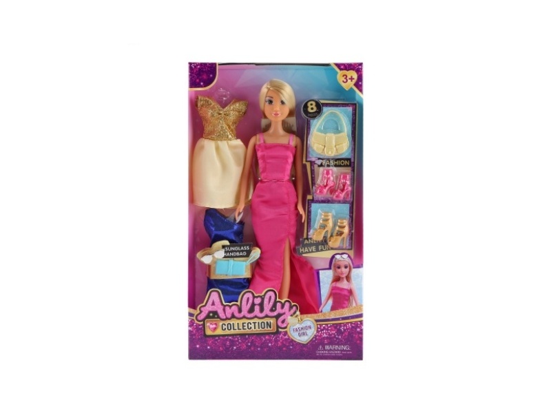 11.5-Inch Solid Doll (Brown Skin Color)