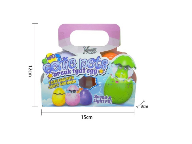 Genie Pets Egg With Music 2pcs