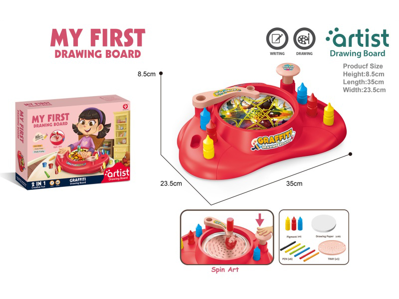 Artistic Graffiti Drawing Board