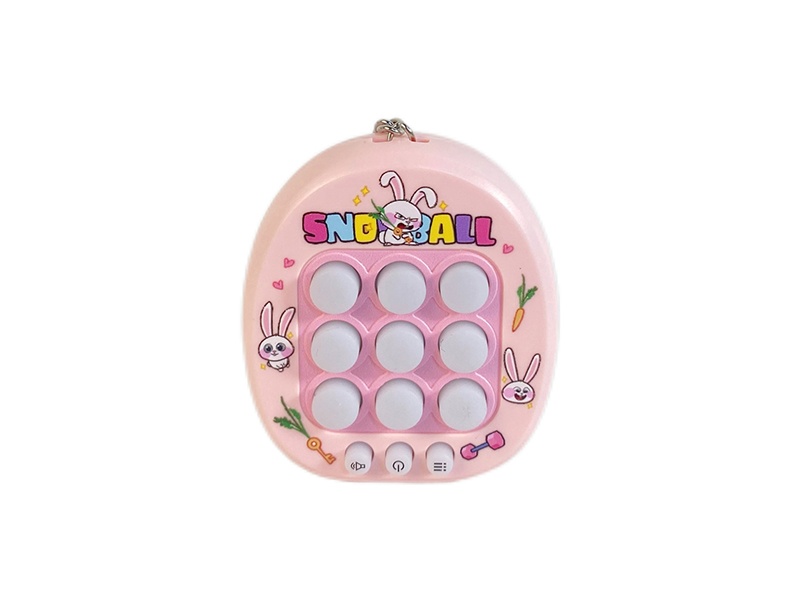 Tic-Tac-Toe Game Machine With Keychain