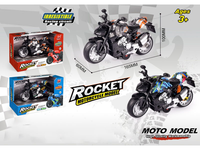 1:12 Graffiti On A Huili Motorcycle