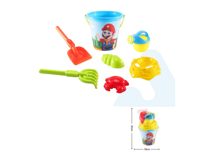 Large Mario Beach Bucket