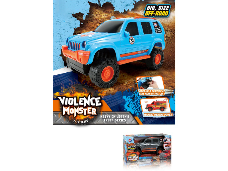 1:12 Hot Wheels Jeep Inertia Car