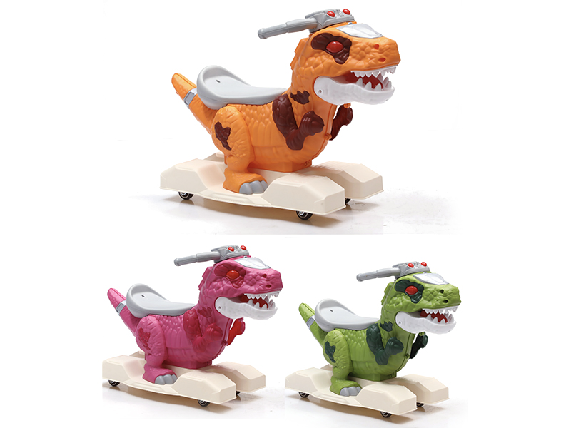 Dinosaur Children's Scooter With Lights And Music