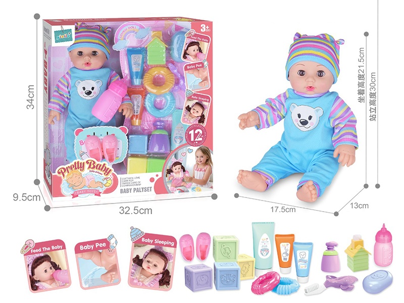 14-Inch Hollow Doll With 12-Tone Ic