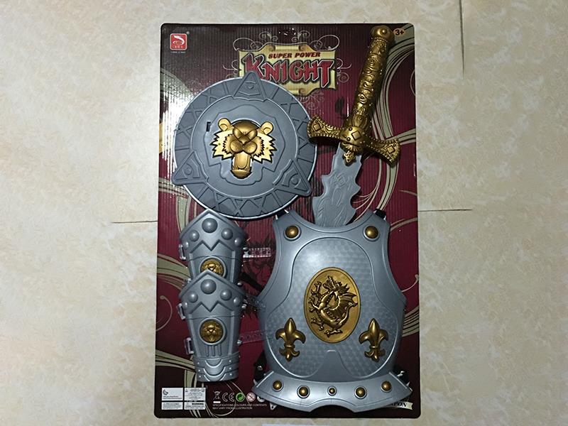 Solid Color Sword + 2 Hand Armor + Armor + Shield