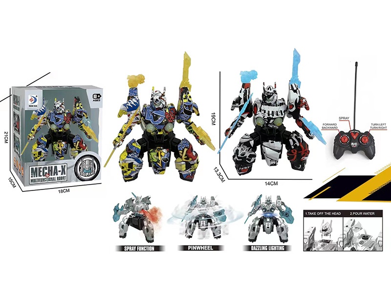 5CH Remote Control Spray Robot