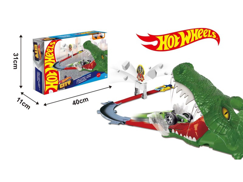 Hot Wheels Crocodile Track