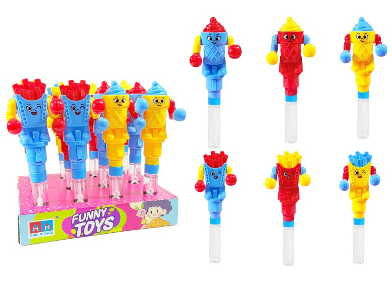 Boxing Food Dolls (Bubble Sticks)