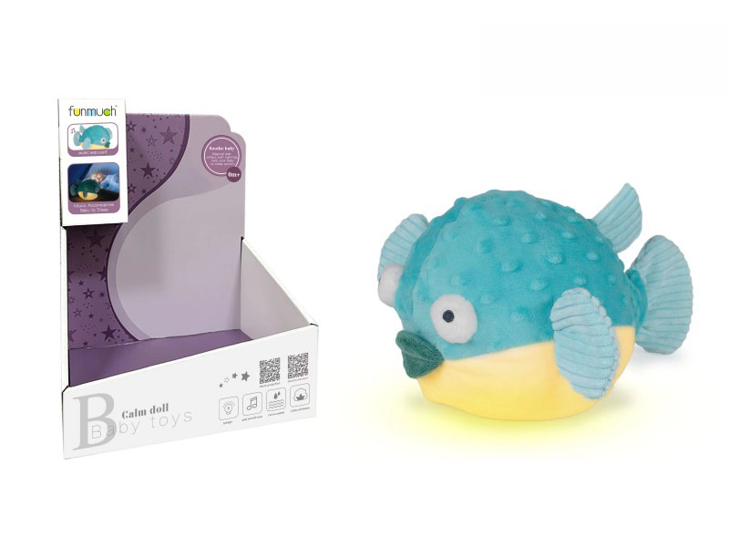 Soothing Music Night Light (Pufferfish)