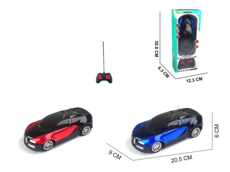 4-Channel  Bugatti Remote Control Car
