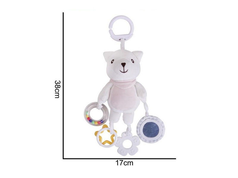 A Plush White Bear Pendant
