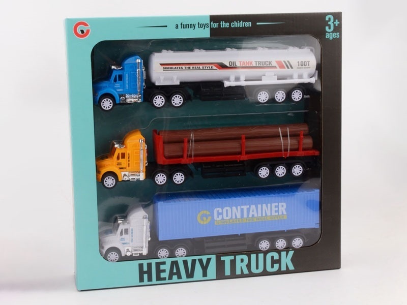 Inertial Trailer (Cargo Container, Oil Tank, Wooden Strip)