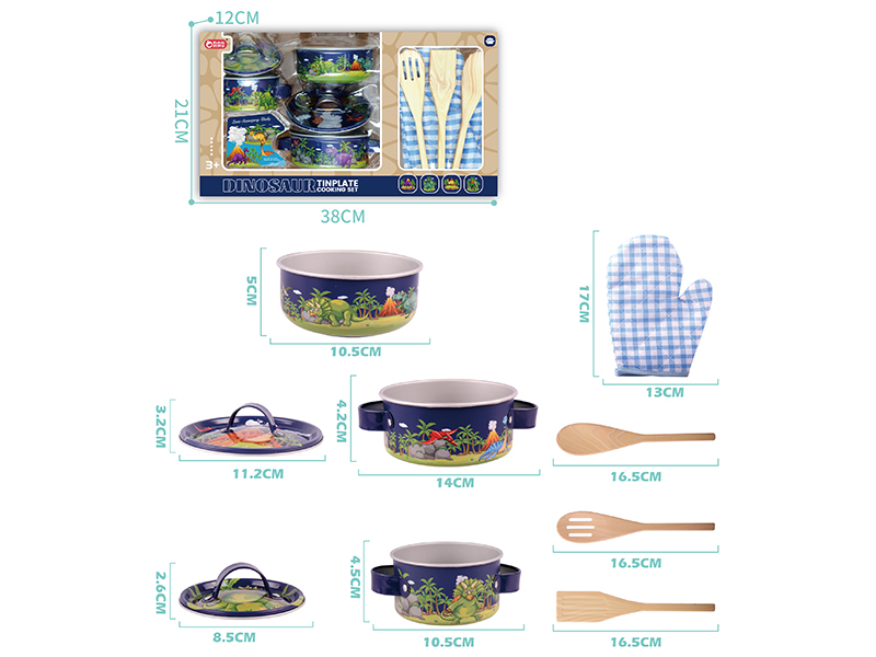 Tinplate Cooking Set