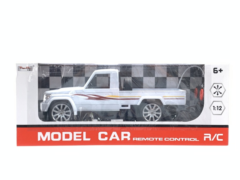 1:12 Four-Way Simulation Pickup Truck Remote Control With Lights And A Regular Remote Control