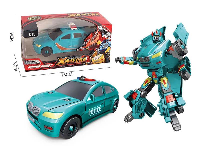 Transformation Police Car