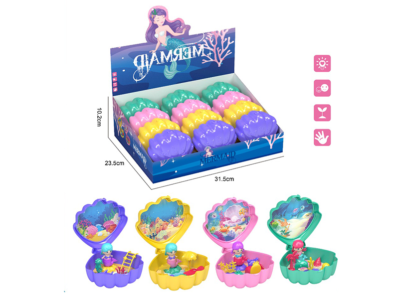 Mermaid Microscene Set 12pcs