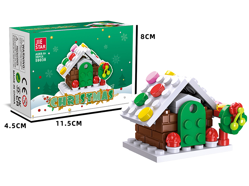 Christmas Small Building Blocks 36pcs