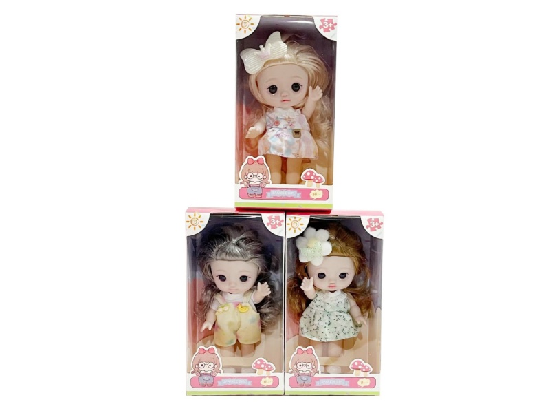 3 Mixed Sets Of 8-Inch 24Cm All-Lined Eco-Friendly 3D True Eyeball Cute Baby Peach-Flavored Meatballs