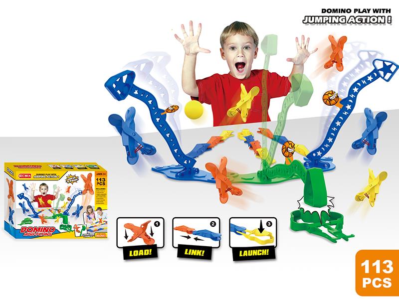 Domino Bounce Ball 113PCS