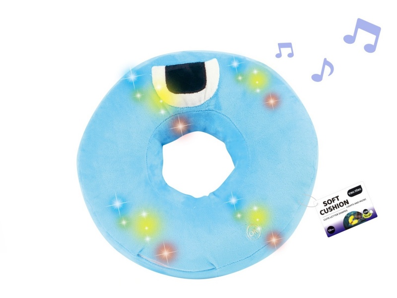 Alphabetic Plush Soothing Pillow - O