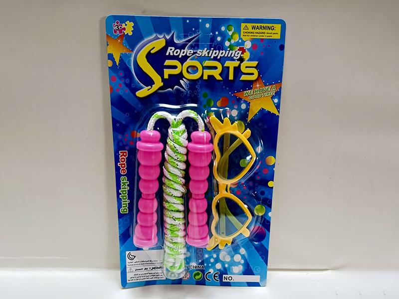 Rope Skipping + Glasses