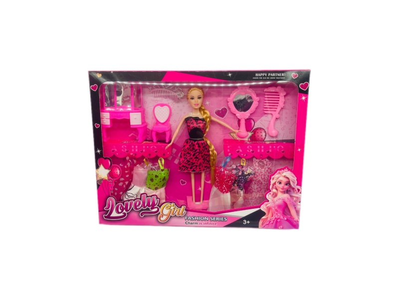 Eleven Full-Body Bigfoot Costume Dolls With Accessories 6 Hangers