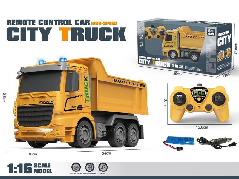 Remote Control Engineering Truck