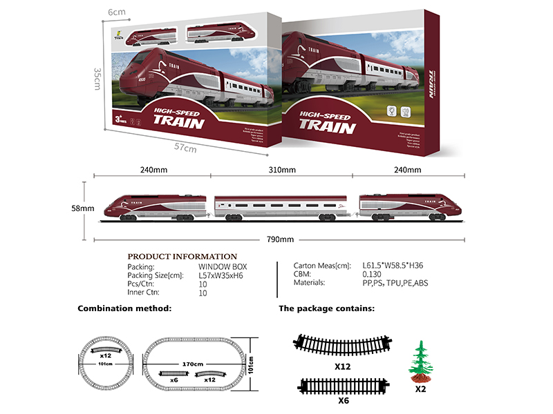 Electric Rail Train Toys