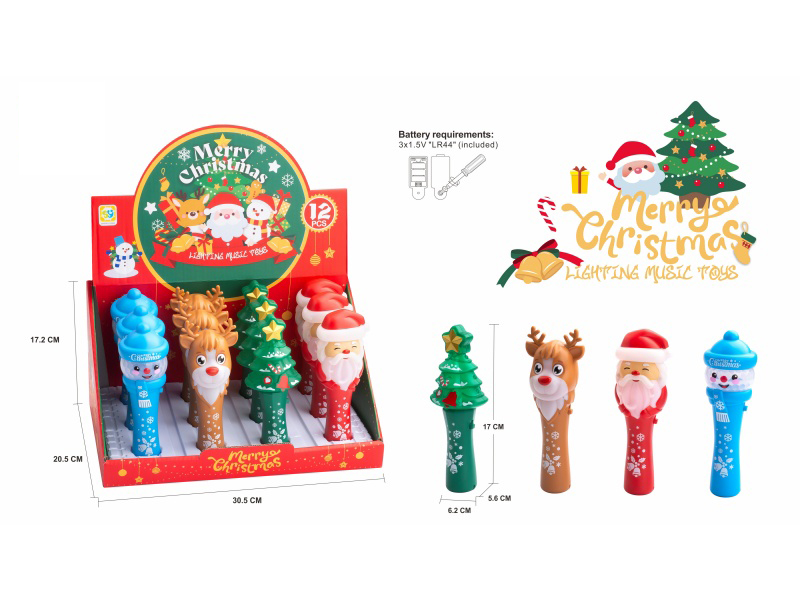 Christmas Series Flash Sticks 12pcs