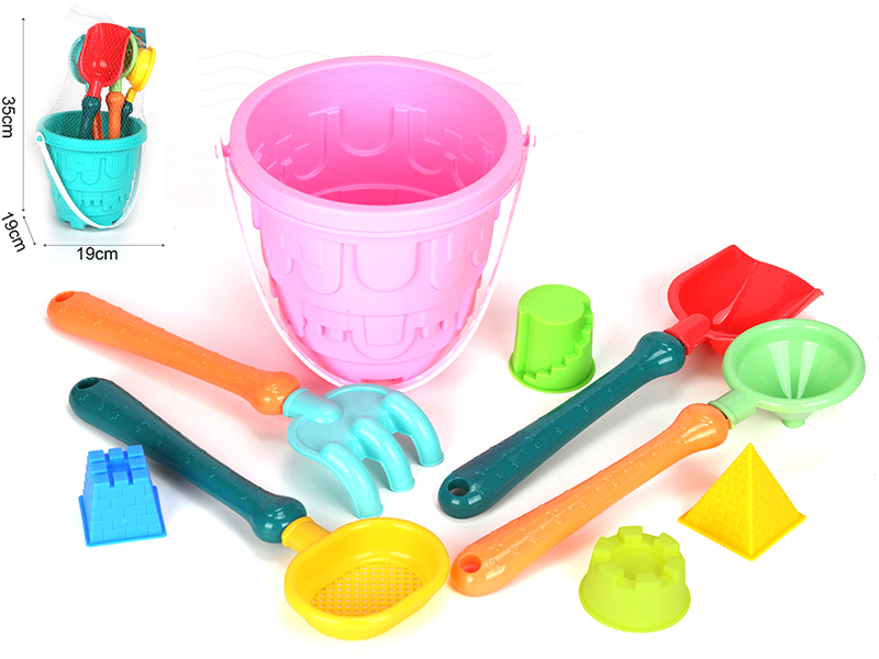9PCS Sand Bucket Set