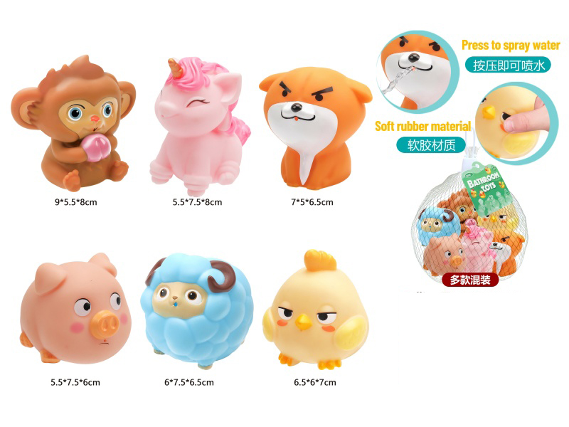 6-Piece Water Play Toy Set