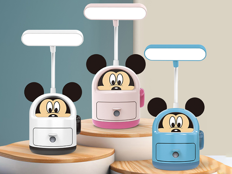Cartoon Mouse Desk Lamp With Pencil Sharpener