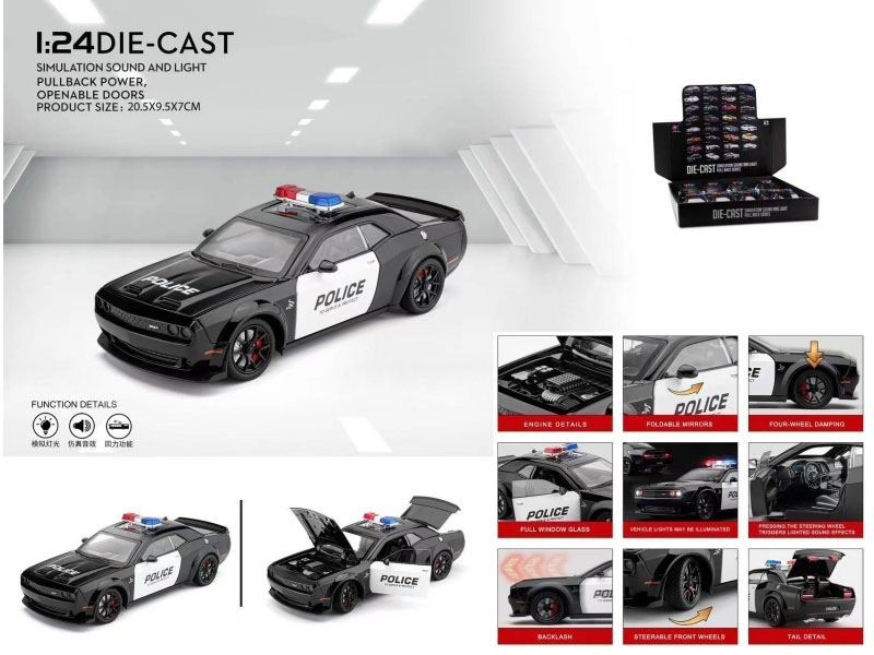 1:24 Dodge Hellcat (English Police Car)