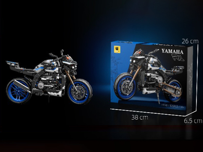 Yamaha MT-10SP Motorcycle Building 820pcs